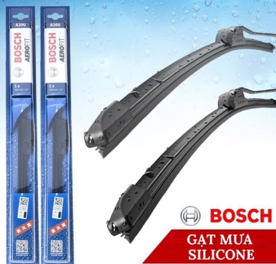 Cần Gạt Mưa Kính Lái Ô Tô Silicon Bosch Cao Cấp 