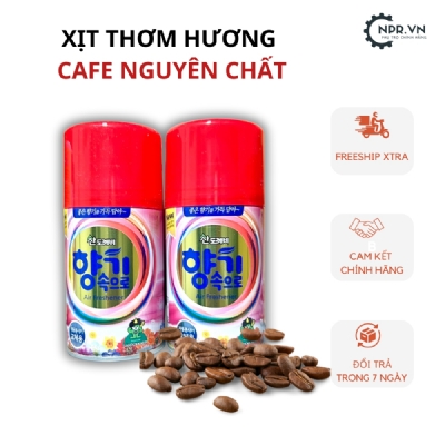 Bình Xịt Khử Mùi Hương Cafe Hàn Quốc 300ml