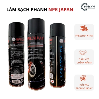 Dung dịch vệ sinh làm sạch bố thắng, phanh, tẩy dầu mỡ, hóa chất NPR JAPAN 500ML