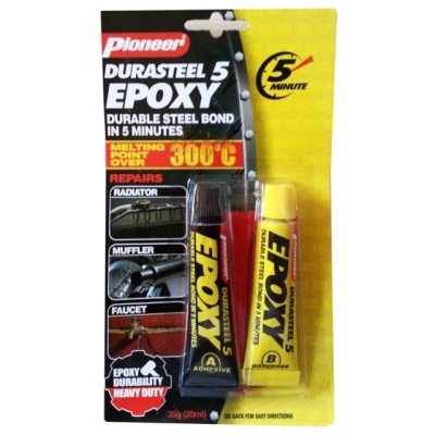 Keo Dán Kim Loại Epoxy Chịu Nhiệt 300 Độ C, Keo Dán 2 Thành Phần, Siêu Chắc, Siêu Bền, Siêu Dính